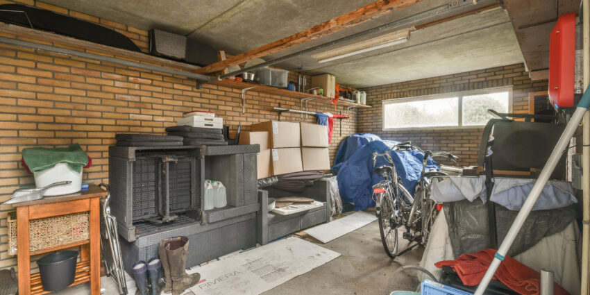 Attic, basement and garage cleaning